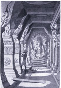 Cutting an Inscription at Vatapi by George Soper